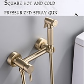 cheap Bathtub Faucets-Single hole Bidet Chrome Self-Cleaning Contemporary