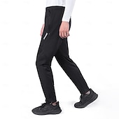 preiswerte Fahrradhosen Herren-Arsuxeo Herren Fahrradhose Fahrradhosen Fahhrad Hosen Unterteile Formpassend Winter Mountainbike MTB Straßenradsport Sport Winddicht Warm Reflektierende Besätze / Fluoreszenz Elastisch Schwarz