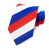 Недорогие Мужские галстуки и бабочки-Муж. Галстуки Мода Классика Современный современный В полоску Свадебные прием На каждый день