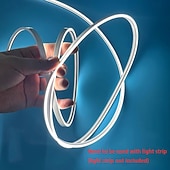 Недорогие LED аксессуары-Система силиконовых светодиодных каналов 16,4 фута/5 м 32,8 фута/10 м белая 14 мм 16 мм водонепроницаемая гибкая неоновая лента для светодиодных лент 10 мм 12 мм (светодиодные ленты не входят в