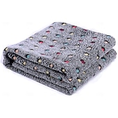 cheap Mats &amp; Blankets-Premium Soft Dog Blanket Washable  Cat Blanket for Indoor Cats Large Medium Small Dog Puppy Essentials