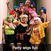 cheap Carnival Wigs-Purple Bob Wig With Bangs 12 Inch Short Synthetic Fiber Bob Wigs for Women Short Bob Wigs and Halloween Cosplay Wig for Daily Life Colorful Wigs With for Carnival Festival Party