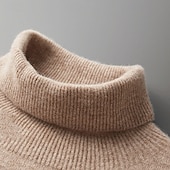 preiswerte Wollpullover für Herren-Hochwertiger Herren-Rollkragenpullover aus reiner Wolle und Kaschmir, klassischer Strickpullover, weich, warm und atmungsaktiv