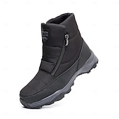 cheap Winter &amp; Snow Boots-Men's Waterproof Insulated Snow Boots - Non-Slip Warm Outdoor Hiking Boots for Winter Sports and Cold Weather