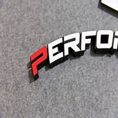 رخيصةأون أدوات حماية وتصميم هيكل السيارات-8 قطع/مجموعة ملصقات ديكور لإطارات السيارات ضبط السيارة ملصقات ثلاثية الأبعاد دائمة من مادة البولي فينيل كلوريد ملصقات حروف تسمية السيارات للأداء