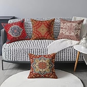 preiswerte Kissen-Trends-Vintage-Kissenbezüge im Bohème-Stil mit Digitaldruck, dekorative Kissenhüllen für Zuhause, Schlafzimmer, Wohnzimmer, Gästezimmer, Hotel, Sofa-Akzente