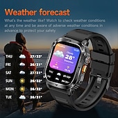 ieftine Selecții de valoare-Ceas inteligent A1 1 inch smartwatch pentru fitness ceas de alergare Bluetooth compatibil cu Android iOS bărbați rezistent la apă apeluri hands-free tracker de pași IP 67 carcasa de 40mm Cadou de