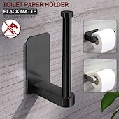 billiga Toalettpappershållare-Toalettpappershållare Ny Design / Självhäftande / Kreativ Nutida / Modern Rostfritt stål / Lågkolstål / Metall 1st - Badrum Väggmonterad