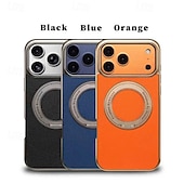 Недорогие Чехлы для iPhone-телефон Кейс для Назначение iPhone 17 Pro Max 16 15 14 Pro Max 13 Pro Max Кейс на заднюю панель со стендом Защита от удара Ретро Покрытие