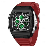 ieftine Ceasuri Quartz-Ceas de mână electronic cu quartz pentru bărbați SANDA 3391 cu modă calendar luminos șocuri sport și rezistent la apă