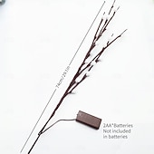 Недорогие Декоративные огни-Круглый Беспроводной Включение  Выключение Хэллоуин Питание от батареек AA 1 шт.