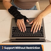 Недорогие Ортопедические фиксаторы и суппорты-регулируемый ортез для запястья с натяжным шнурком - стабильная поддержка&amp;amp;компрессия для облегчения боли в запястье, восстановления после травм, синдрома запястного канала и растяжений