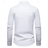 economico Costumi maschili degli anni '20-Anni Ruggenti Anni 1920 Retrò Vintage Blusa / Camicia Gangster Testimoni dello Sposo Slim Fit Costume Per uomo Mascherata Abbigliamento da sera Affari / Cerimonia / Matrimonio Addio al Nubilato Adulti