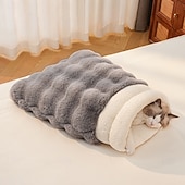 baratos Camas &amp; Cobertores para Cães-Cachorros Camas Tapete de estimação Quente Macio Durável Casual / Diário Respirável Algodão para cães e gatos grandes, médios pequenos
