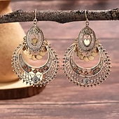 cheap Earrings-1 Pair Earrings For Women's Street Date Beach Alloy Vintage Style