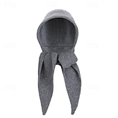 halpa lämmin ja lämmitetty kokoelma-talvipipo kaulurilla, neulottu pipo miehille ja naisille, kylmän sään fleecevuorilla varustettu kasvonaamio, korvasuojaimet, hiihtopipo ulkokäyttöön, lämmin