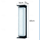 Недорогие наружные настенные светильники-На открытом воздухе Современное Внешние настенные светильники На открытом воздухе Металл настенный светильник 110-120Вольт 220-240Вольт