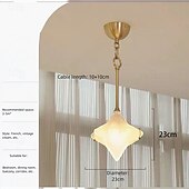 halpa Saarivalot-Art Deco -tähtiriippuvalaisin - geometrinen himmeälasiriipus