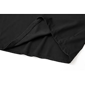 levne černé mini šaty-Dámské Mini šaty Černé šaty Flitrové šaty Volnočasové šaty Koktejlky Módní stylové Romantické Zimní šaty Rande Jdeme ven Běžný Tisk Dlouhý rukáv Hluboké V Černá Léto Jaro