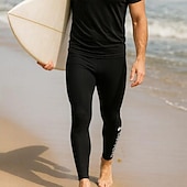 preiswerte One Pieces Rash Guards-Herren Neoprenanzugshosen Badehose Einfarbig UV-Sonnenschutz Schnelltrocknend Unterteile Surfen Strand Wassersport Sommer