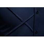 baratos Fantasias masculinas dos anos 1920-Loucos anos 20 Anos 20 Retro Vintage Blusa / Camisa Mafioso Padrinho Corte Justo Fantasia Homens Baile de Máscaras Traje de festa para noite Negócio / Cerimônia / Casamento Festa de Solteira Adulto