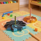 levne Sníženo na 30 $-Fidget Star s rukojetí, hypnotický vizuální zvuk, úleva od stresu, spinner, 3D tištěná stolní hračka