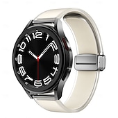 olcso Samsung óraszíjak-Óraszíj mert Samsung Galaxy Watch 7/6/5/4 40/44mm, Watch 6 Classic 43/47mm, Watch 4 Classic 42/46mm Szilikon Csere Szíj Állítható Sportszíj Modern csat Karszalag