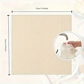 voordelige Keukengerei &amp; Gadgets-2/4/6 stuks kaasdoek om te zeven, 20x20 inch klasse 100 voorgesneden ongebleekte mousseline doek met randen, herbruikbaar voor yoghurt, sap, koken en kalkoen