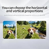 رخيصةأون كاميرا الحركة-كاميرا أكشن M11 قابلة للحمل وظيفة تسجيل الصور والفيديو مقاومة للماء تحكم واي فاي ميني 0 بوصة 48 ميجابكسل 4K 128 جيجابايت هدية يوم الفالنتاين