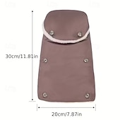 Недорогие отопление охлаждение-перчатки-муфты для колясок - зимние ветрозащитные и с флисовой подкладкой, с толстыми ручками