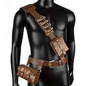 Χαμηλού Κόστους Αξεσουάρ και περισσότερα-Μεσαίωνα Αναγέννησης Ζώνη Μέσης Βίκινγκ Φανταχτερή Φόρεμα Γυναικεία Κέλτικα Βίκινγκ Φαντασία Απόκριες Επίδοση LARP Ενηλίκων Ζώνη Μαγικό μπουκάλι