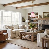 economico Luci a sospensione-lampada a sospensione in vetro artistico - lampada da soffitto moderna ispirata alla fioritura