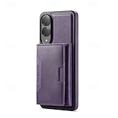 baratos Capa Samsung-telefone Capinha Para Samsung Galaxy S25 Ultra Plus S25 Edge S24 Ultra Plus S23 Ultra Capa para Cartão Wallet Com Suporte Antichoque Retro Couro PU