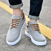 זול נעלי חג המולד לגברים-נעלי ספורט אדומות לגברים לחג המולד עם הדפס סנטה קלאוס - נעליים נעימות ואופנתיות לקניות חג המולד וחגיגות חג