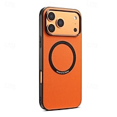 billige iPhone-etuier-telefon Etui Til iPhone 17 Pro Max 17 Air 17 16 15 14 Pro Max Plus 13 Pro Max Bakdeksel med stativ Støtsikker Kontor / Bedrift PU lær