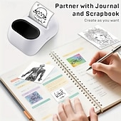 Недорогие Сканеры и принтеры-Машина для изготовления этикеток p5 с лентой, небольшой термопринтер для наклеек, портативный Bluetooth