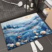 baratos Tappeto da bagno-3D Optical Illusion Doormat Visual Trap Floor Mat Non Slip Water Absorbing for Bathroom Shower Entryway Indoor Outdoor Diatomaceous Earth Quick Dry Absorbent 20 x 31 inch