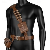 Χαμηλού Κόστους Αξεσουάρ και περισσότερα-Μεσαίωνα Αναγέννησης Ζώνη Μέσης Βίκινγκ Φανταχτερή Φόρεμα Γυναικεία Κέλτικα Βίκινγκ Φαντασία Απόκριες Επίδοση LARP Ενηλίκων Ζώνη Μαγικό μπουκάλι