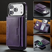 economico Cover per iPhone-telefono Custodia Per iPhone 17 Pro Max 17 Air 16 15 14 Pro Max Plus 13 Pro Max Custodia Portafoglio con Supporto Resistente agli urti Retrò Pelle PU