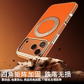 Недорогие Чехлы для iPhone-телефон Кейс для Назначение iPhone 17 Pro Max 16 15 14 Pro Max 13 Pro Max Кейс на заднюю панель со стендом Защита от удара Ретро Покрытие