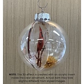 abordables Ornements-Ornements transparents d&#039;oiseaux de la nature, décorations de sapin de Noël avec cardinal, boules de Noël en plastique transparent, décorations de fêtes, décorations intérieures et extérieures pour sapin de Noël, cadeaux commémoratifs