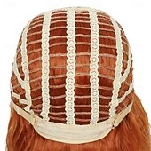 Недорогие Исторические парики-Длинный волнистый женский рыжевато-коричневый парик в стиле средневековья и ренессанса, хиппи, костюм для Хэллоуина