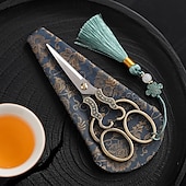 cheap Down to $30-Vintage style copper stainless steel scissors, perfect for yarn, embroidery and sewing projects