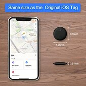 cheap Security Sensors &amp; Alarms-Smart Air Tracker For IOS Find My (IOS Only) Same Size With Original IOS Tag  Compatible With AirTag Case Keychain Silicone Holder Item Locator Key Finder For Pets Bags Luggage Bicycle Cars Anti-Los