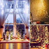 halpa Sähkökäyttöinen-Fantasiavalot sisätiloihin portaita makuuhuoneessa häissä puuloma-juhlatunnelman koristevalonjohdolla matalajännitteisellä pistokkeella 10/20/30/50/150/200M