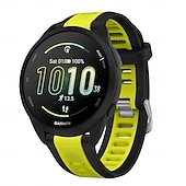 ieftine Curele de ceas Garmin-Uita-Band pentru Garmin Vivoactive 6 5 Approach S50 S70 S42 Forerunner 165 55 Vívomove Sport Venu Sq 2 Plus D2 Air X10 Silicon Înlocuire Curea Fixare rapidă 22 mm Ajustabil Banderolă Sport Catarama