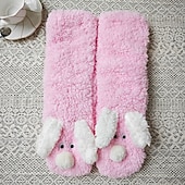 billiga hem strumpor-mysiga tjocka strumpor kvinnor varma vinterplysch sovstrumpor mjuka hemmagolvsstrumpor bekväma postpartum loungestrumpor inomhus termokläder