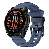 abordables Correas de reloj Garmin-Correa de silicona Quickfit de 22 mm y 26 mm para relojes inteligentes Garmin Fenix 7X, 7 Solar, 6X, 6 Pro, 5, 5X Plus, 3, 3H y Epix.