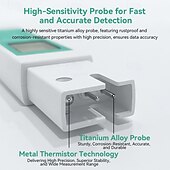 cheap Household Appliances-Digital Water Quality Tester Pen 3-in-1 Professional Tds Water Tester Pen Measures Tds Levels Conductivity And Temperature Suitable For Drinking Water Hydroponics Aquariums And Swimming Pools