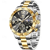 cheap Quartz Watches-The New Olevs Men&#039;S Business Watch Features A Luminous Moon Phase Calendar Small Three-Hand Multi-Functional Digital Large Dial Quartz Watch Which Is A Fashionable Casual Waterproof And Sporty Me